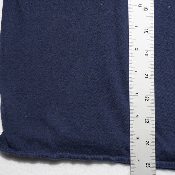 Kick Cancer in the Arse T-Shirt Navy Blue Graphic Tee Gildan Cotton Men’s Medium - Picture 6 of 7